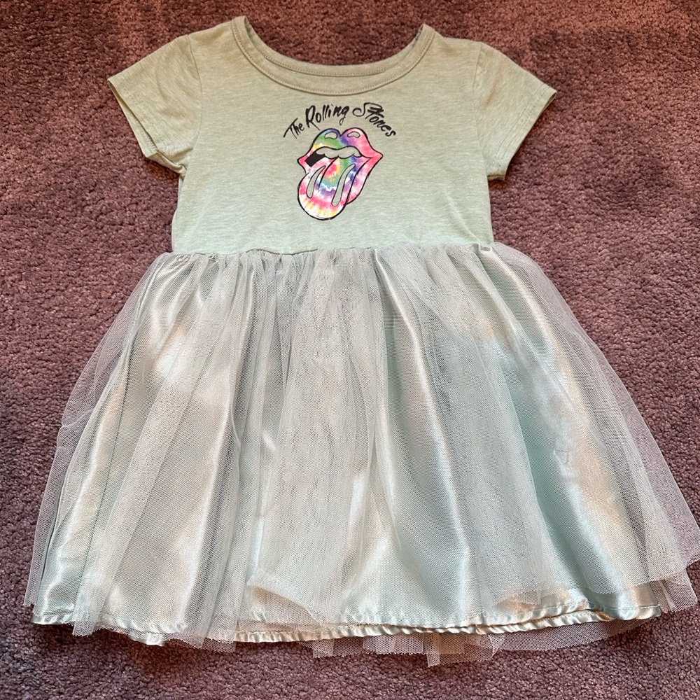 Rolling Stones toddler dress 2T